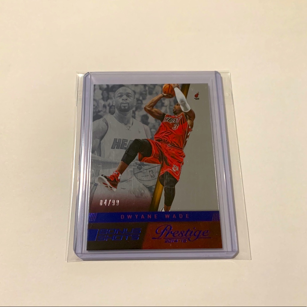 Dwyane Wade 14 Prestige Insert Card 0499